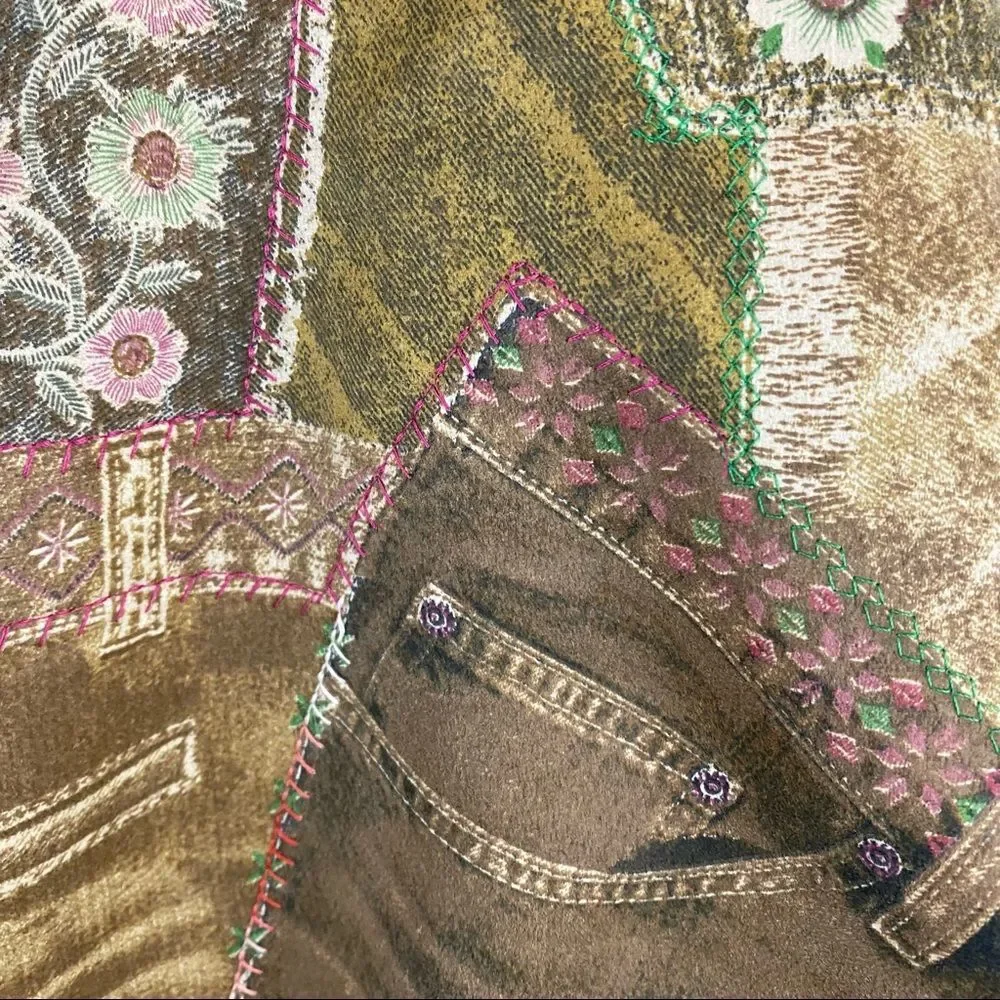 Handmade Green Quilted Jacket - Picture 2 of 7